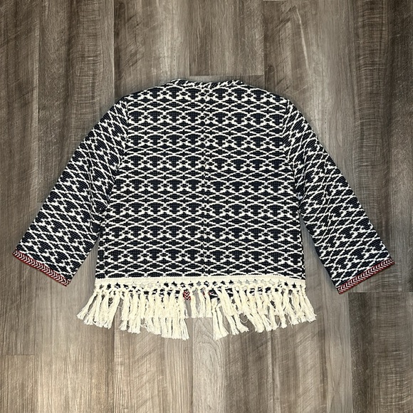 Hiche Tasseled Blazer Jacket - Medium - Picture 2 of 7